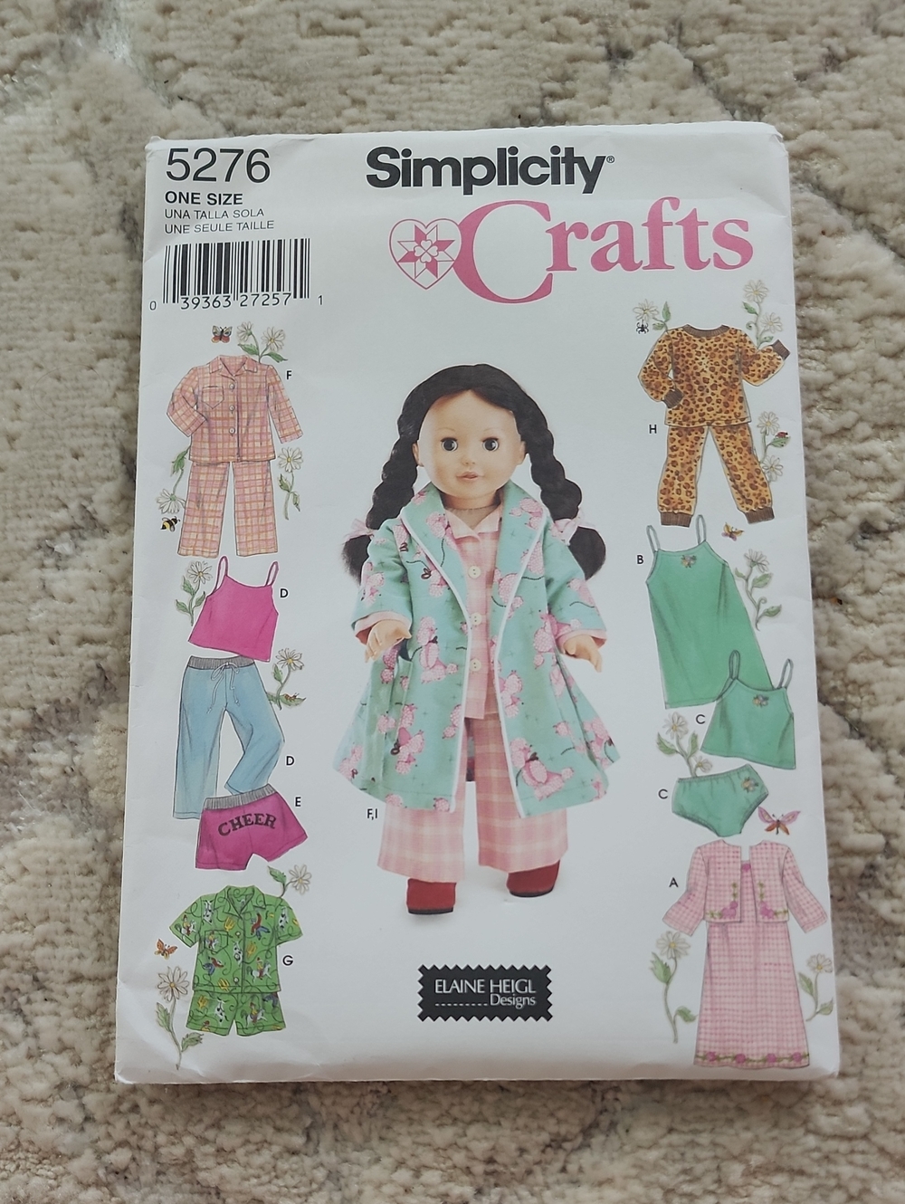 18in doll clothes pattern - Picture 1 of 2